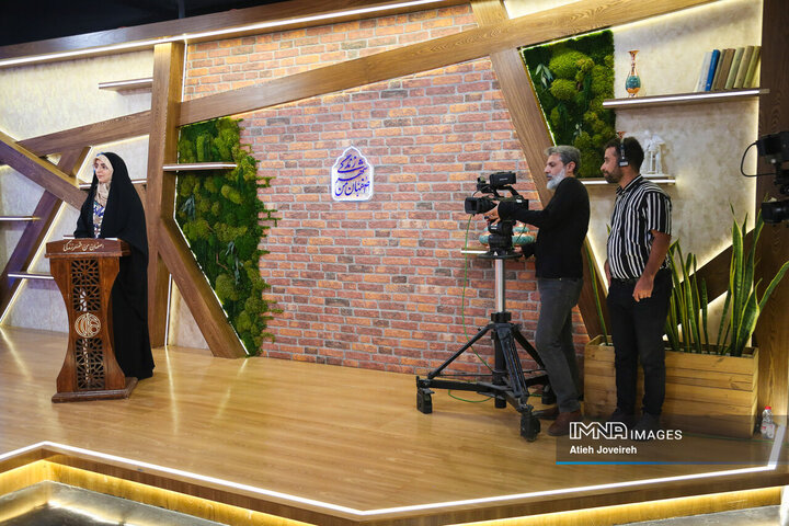 پشت صحنه برنامه تلویزیونی «اصفهان من»