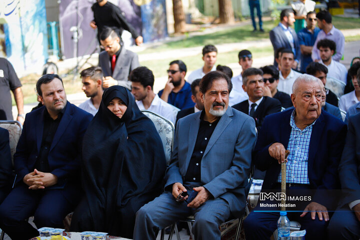 مراسم تشییع پیکر استاد فرشچیان