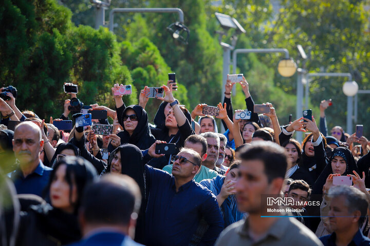 مراسم تشییع پیکر استاد فرشچیان