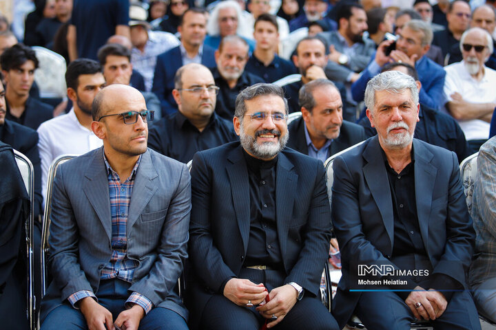 مراسم تشییع پیکر استاد فرشچیان