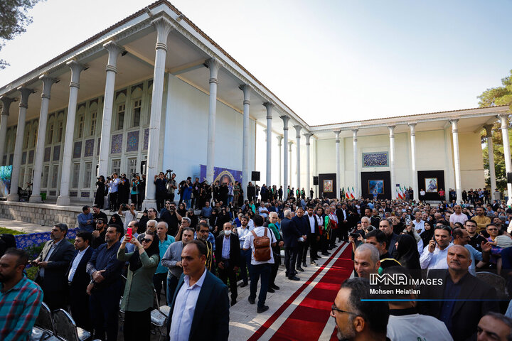 مراسم تشییع پیکر استاد فرشچیان