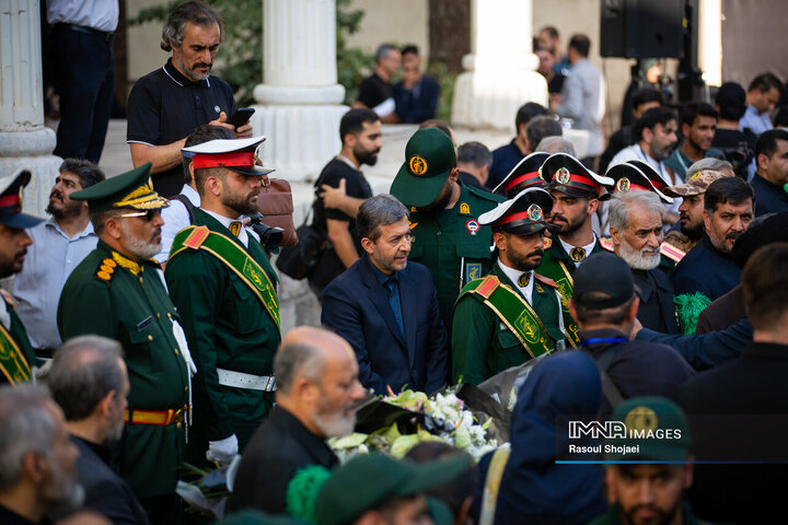 مراسم تشییع پیکر استاد فرشچیان