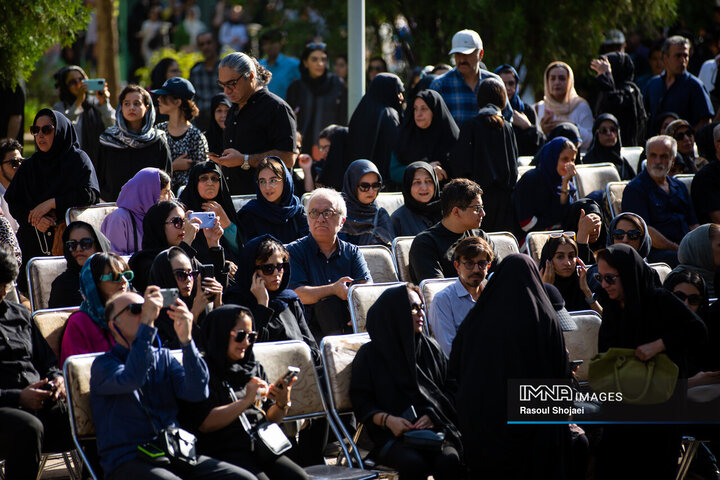 مراسم تشییع پیکر استاد فرشچیان