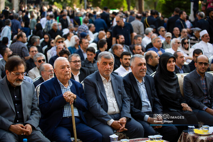 مراسم تشییع پیکر استاد فرشچیان