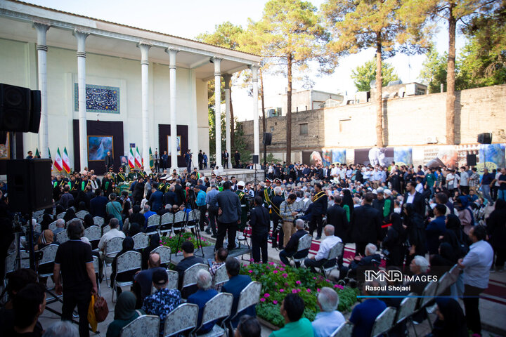 مراسم تشییع پیکر استاد فرشچیان