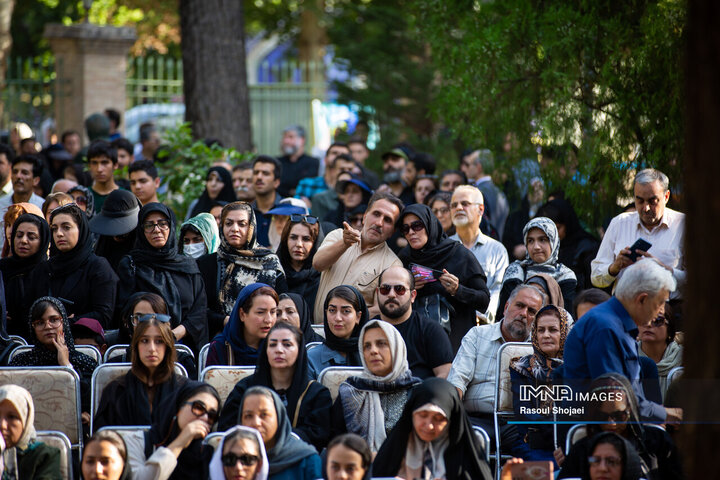 مراسم تشییع پیکر استاد فرشچیان