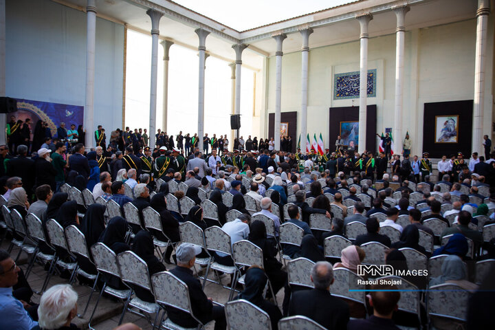 مراسم تشییع پیکر استاد فرشچیان