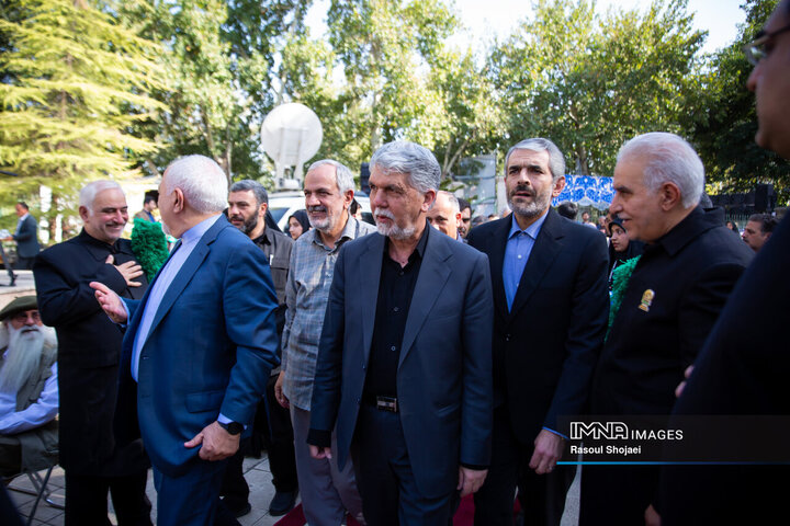 مراسم تشییع پیکر استاد فرشچیان