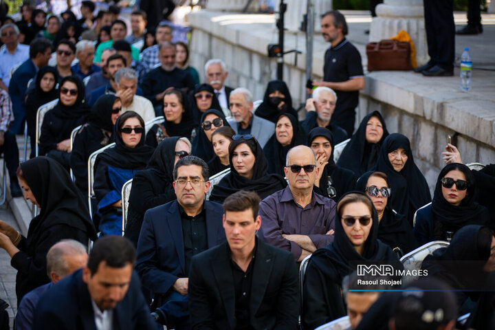 مراسم تشییع پیکر استاد فرشچیان