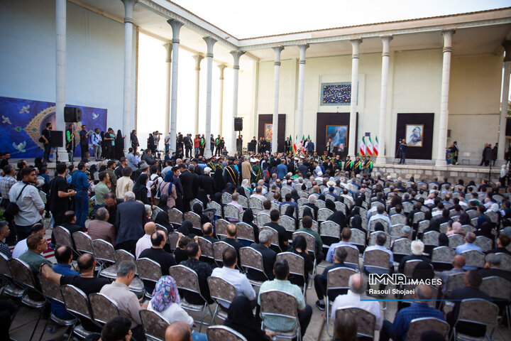 مراسم تشییع پیکر استاد فرشچیان