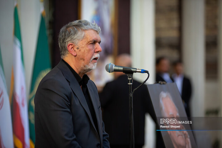 مراسم تشییع پیکر استاد فرشچیان