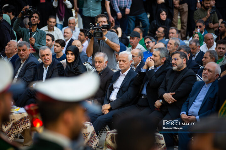 مراسم تشییع پیکر استاد فرشچیان