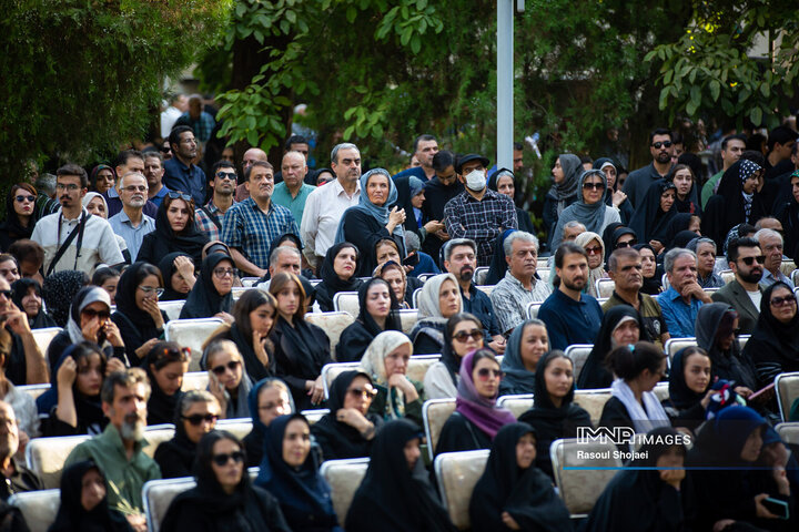 مراسم تشییع پیکر استاد فرشچیان