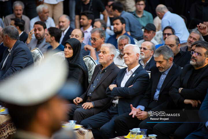 مراسم تشییع پیکر استاد فرشچیان