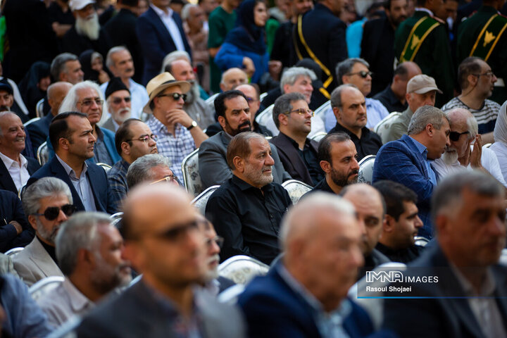 مراسم تشییع پیکر استاد فرشچیان