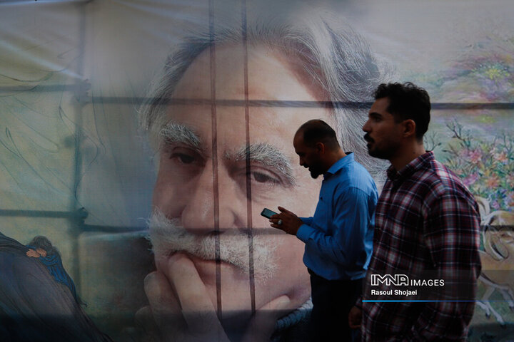 مراسم تشییع پیکر استاد فرشچیان