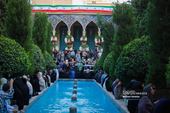 مراسم تشییع پیکر استاد فرشچیان