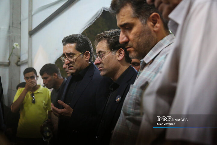 مراسم تشییع پیکر استاد فرشچیان