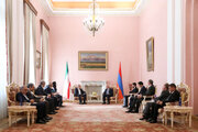 سیاست قطعی ایران نسبت به ارمنستان تعمیق روابط دوستانه و گسترش همکاری‌ها است
