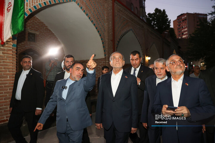 بازدید از مسجد کبود ایروان