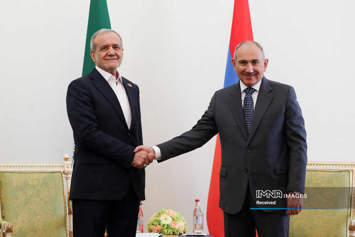 تأکید پزشکیان بر لزوم رفع نگرانی‌ از حضور نیروهای ثالث در مرز مشترک ارمنستان