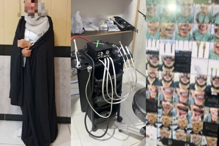 دستگیری دندانپزشک قلابی در رشت