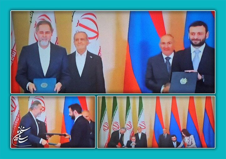 تفاهم نامه همکاری‌های سینمایی ایران و ارمنستان با حضور رئیس جمهور امضا شد