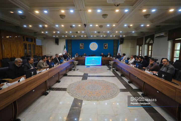 نشست شورای اطلاع رسانی استان اصفهان