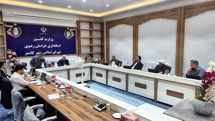 ترکیب هیئت رئیسه جدید شورای شهر کاشمر مشخص شد