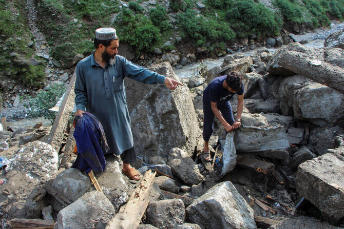 انفجار ابرها دلیل سیلابهای هند و پاکستان