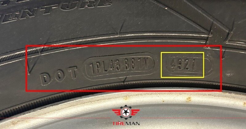 نحوه خواندن زمان تولید لاستیک