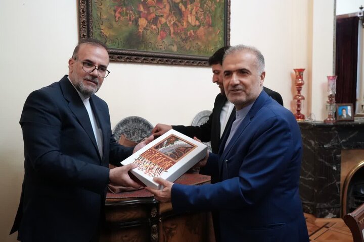 رایزنی شهردار کرمان با سفیر ایران در روسیه: ضرورت تقویت روابط اقتصادی و فرهنگی
