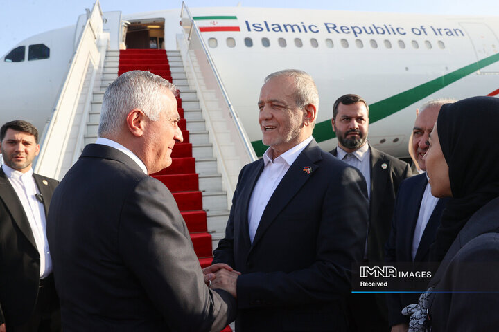 دیدار روسای جمهور ایران و ارمنستان