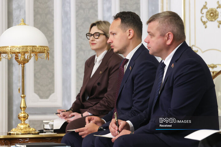 دیدار روسای جمهور ایران و بلاروس