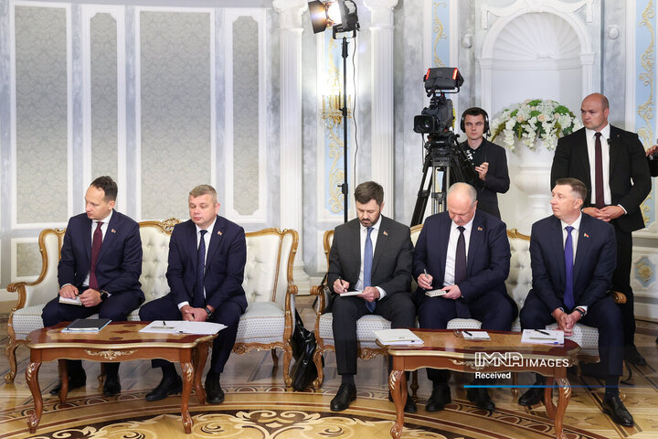 دیدار روسای جمهور ایران و بلاروس