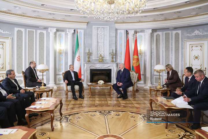 دیدار روسای جمهور ایران و بلاروس