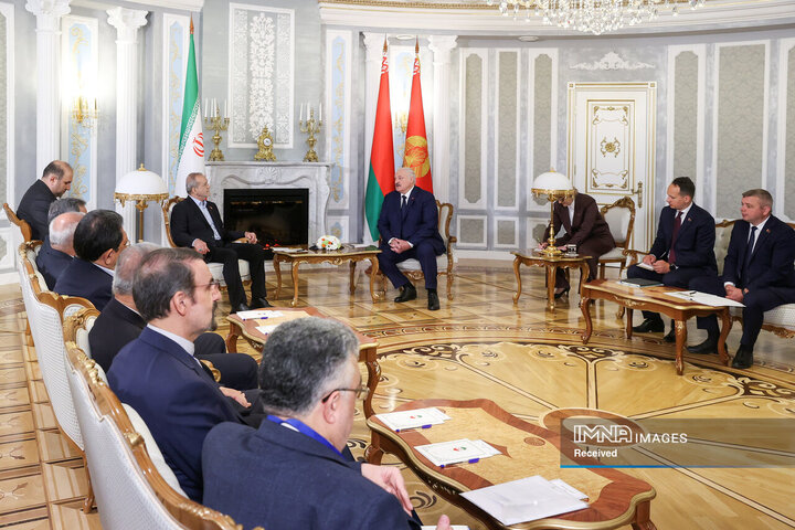 دیدار روسای جمهور ایران و بلاروس