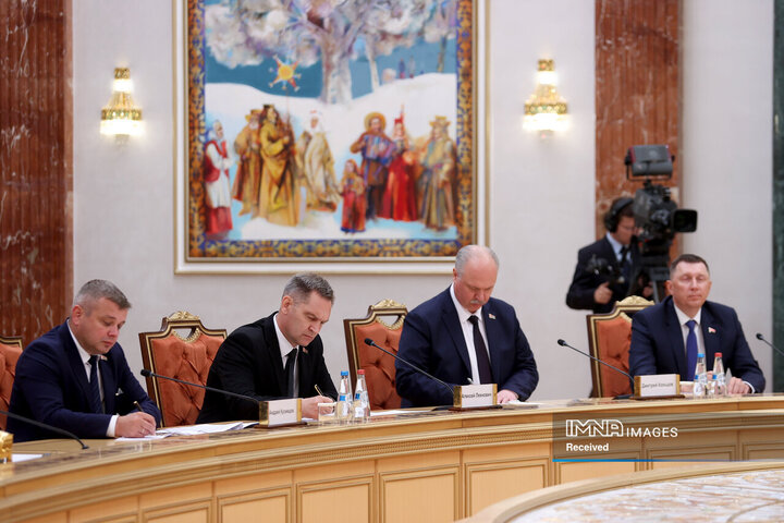 نشست هیئت های عالیرتبه ایران و بلاروس