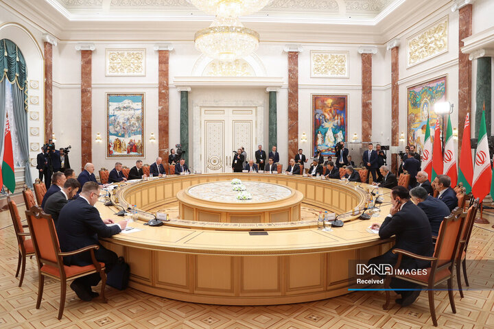 نشست هیئت های عالیرتبه ایران و بلاروس