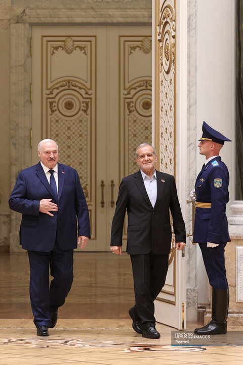 امضای بیانیه مشترک و اسناد همکاری میان ایران و بلاروس