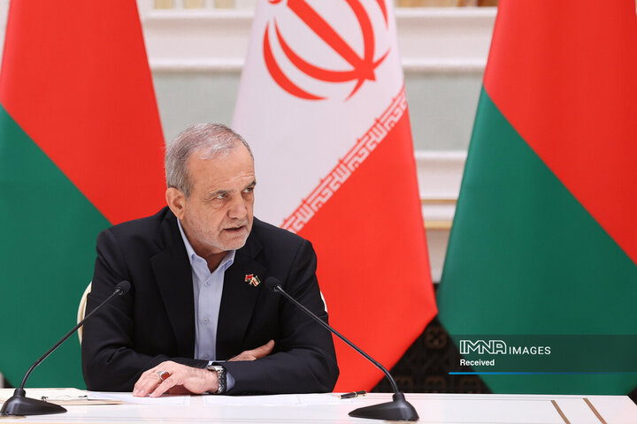 امضای بیانیه مشترک و اسناد همکاری میان ایران و بلاروس