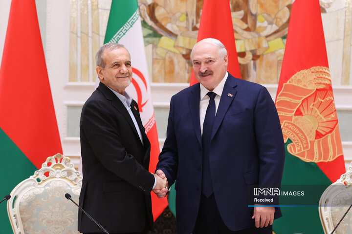 امضای بیانیه مشترک و اسناد همکاری میان ایران و بلاروس