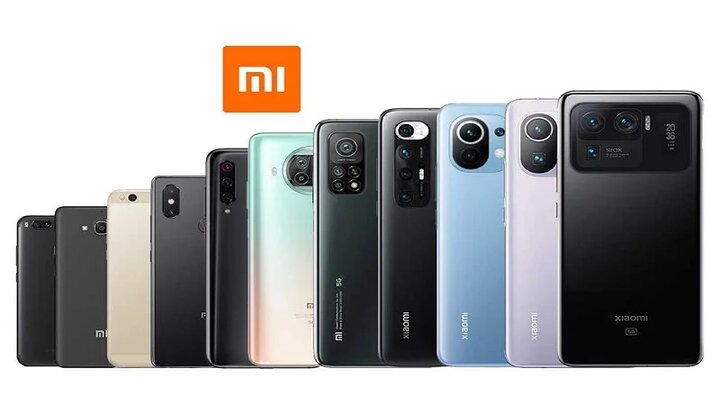 لیست قیمت انواع گوشی شیائومی