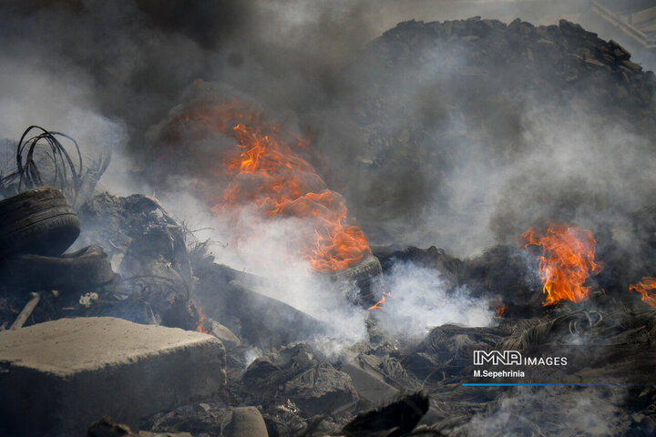 افزایش ۶۶ درصدی آتشسوزی در عرصههای طبیعی کردستان