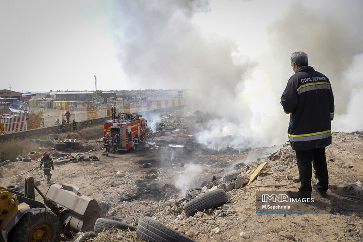 نجات ۱۰۸ شهروند از حریق و حوادث توسط آتش‌نشانان اصفهان