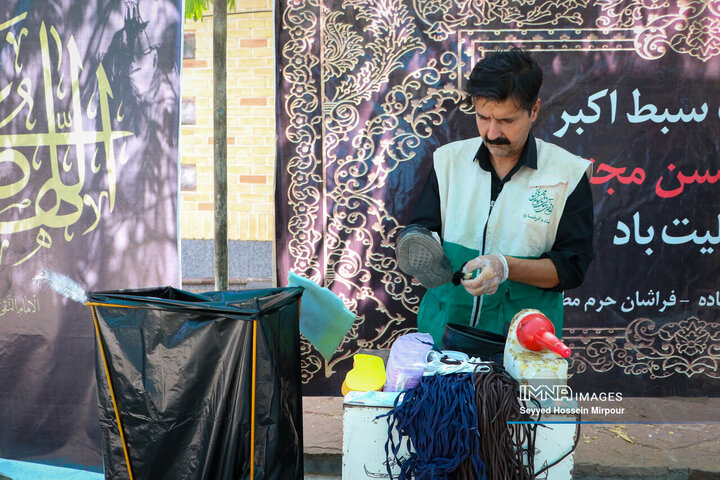 آغاز به کار موکب فراشان آستان قدس رضوی