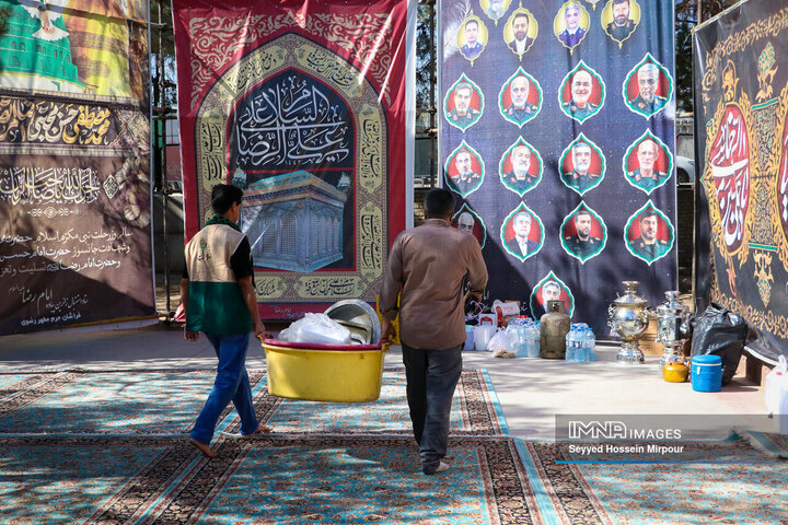 آغاز به کار موکب فراشان آستان قدس رضوی