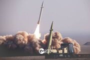غرش موشک‌های ایرانی در رزمایش اقتدار ۱۴۰۴