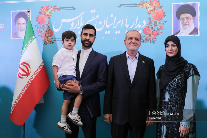 دیدار صمیمی با ایرانیان مقیم بلاروس