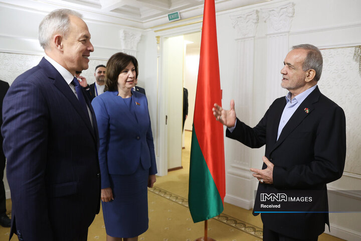 دیدار روسای مجالس بلاروس با رئیس جمهور